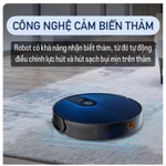 Robot Hút Bụi Lau Nhà KAW Chính Hãng–Lực hút 3200Pa,UV Diệt Khuẩn, Diện Tích Làm Sạch 200m²,App Điều Khiển-Bảo hành 3năm — ảnh 4
