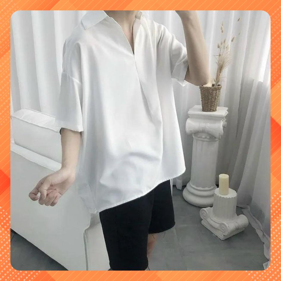 Áo Sơ mi RUS CVC - Giá sỉ Unisex