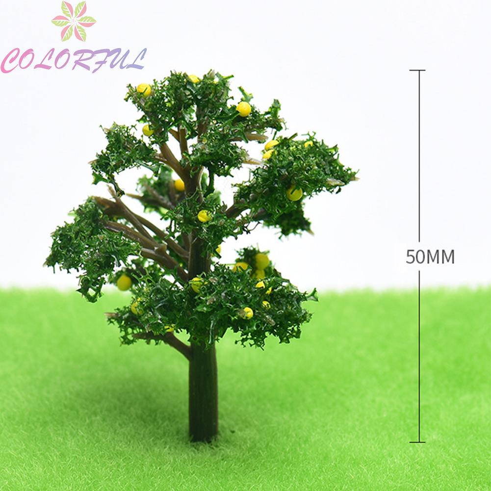 1 Mô Hình Cây Giả Mini Bằng Nhựa Trang Trí Sân Vườn
