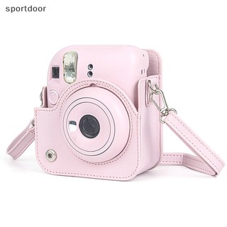 Túi đựng máy ảnh da Instax 12 có dây đeo vai