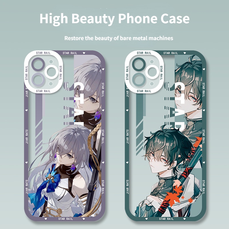 Ốp Điện Thoại Mềm Chống Sốc Hình Anime Cho Samsung Galaxy A02 A03 A03S A10 A10S A30 A20 A11 A12 A13 A22 4G 5G Kafka Seele Bronya