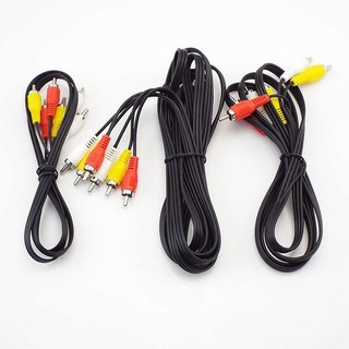 Dây Cáp Âm Thanh Nối Dài 3 rca male Sang 3RCA male Với 3 rca AV Dài 1M / 1.5M / 3Meter