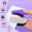 TUYỆT VỜI Trẻ Em Lỗ Punch Nhựa Chất Lượng Cao Thêu Sò Giấy Punch
