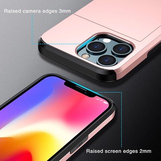Ốp Điện Thoại Dày Có Ngăn Đựng Thẻ Cho Samsung S23 S22 S21 S20 FE Ultra Plus S22 + S21 + S23 + Note 20