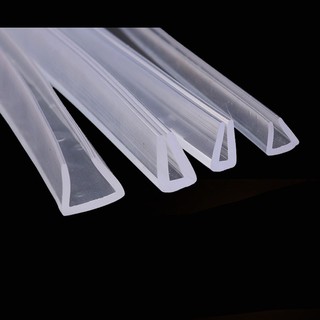 Dải Cao Su silicone Chữ U 1M Dán Viền Cửa Kính Nhà Tắm Chống Va Chạm