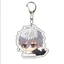 SQ3 Khóa Xanh Móc Khóa Anime Móc Khóa Acrylic Dễ Thương Túi Mặt Dây Chuyền Dễ Thương Váy Ngủ Isagi Yoichi ITOSHIRIN Móc Chìa Khóa Quà Tặng QS