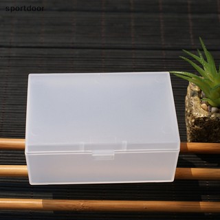 Hộp nhựa hình chữ nhật siêu trong suốt để trang sức chống bụi
