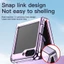 Ốp Điện Thoại Dẻo Nắp Gập Tráng Gương Sang Trọng Chống Sốc Cho Samsung Galaxy Z Flip 5 Z Flip 4 Z Flip 3 Flip 5 5G