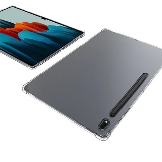 Ốp Bảo Vệ Trong Suốt Siêu Mỏng Cho Samsung Galaxy Tab S10 Ultra 14.6 2024 S10 Plus S10 + 12.4 S9 FE Plus S7 + 12.4 S8 A9 Plus 11 A8 A7 S6 Lite Vỏ Silicon Mềm