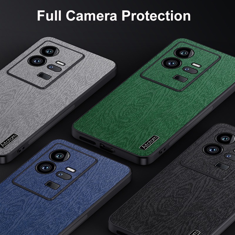 Bao Da Điện Thoại Bảo Vệ Chống Va Đập Cho vivo iqoo 11 11s 7 8 9 10 pro Ốp