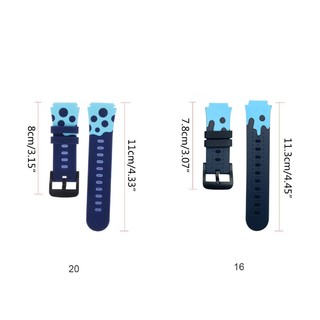 Dusur Dây Đeo Tay Chống Mồ Hôi Cho Đồng Hồ Trẻ Em Đường Kính 16mm 20mm
