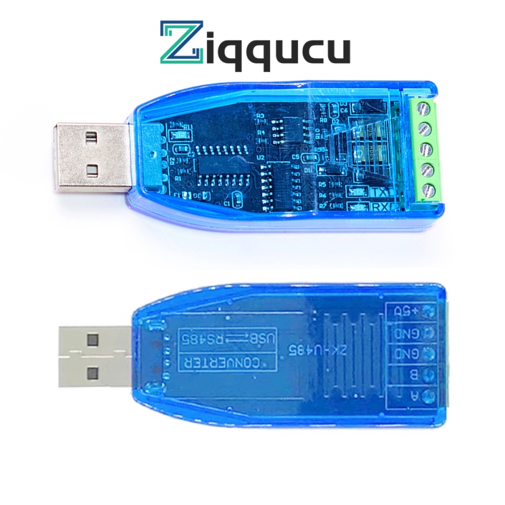 Bộ ChuyểN ĐổI Ziqucu USB Sang RS485 CHIP 5V FTDI, Hỗ Trợ Windows MacOS ...