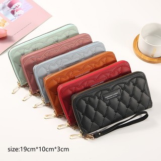 Ví cầm tay dáng dài đa năng thời trang cho nữ