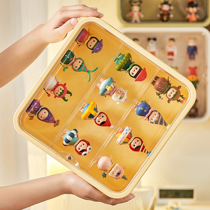 Trong Suốt Nhiều Lớp Hộp Đựng Mô Hình Búp Bê Chống Bụi Và Chống Ẩm Giá Trưng Bày Hộp Mù Treo Tường