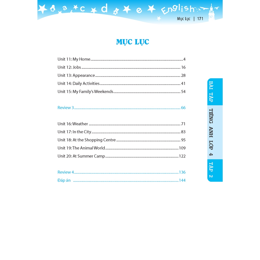 Ảnh Sách - GLOBAL SUCCESS - Bài tập tiếng anh lớp 4 tập 2 (có đáp án) 2