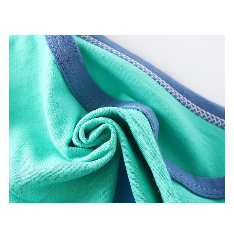 Trẻ Em Tay Ngắn Cotton Nguyên Chất Mùa Hè Phong Cách Mới Áo Thun Bé Trai Hoạt Hình Bé Gái Tay Ngắn Phiên Bản Hàn Quốc Top
