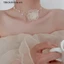 Vòng Cổ Choker Họa Tiết Hoa Đính Ngọc Trai Trắng Đen Lãng Mạn Thời Trang Mùa Hè Cho Nữ VN