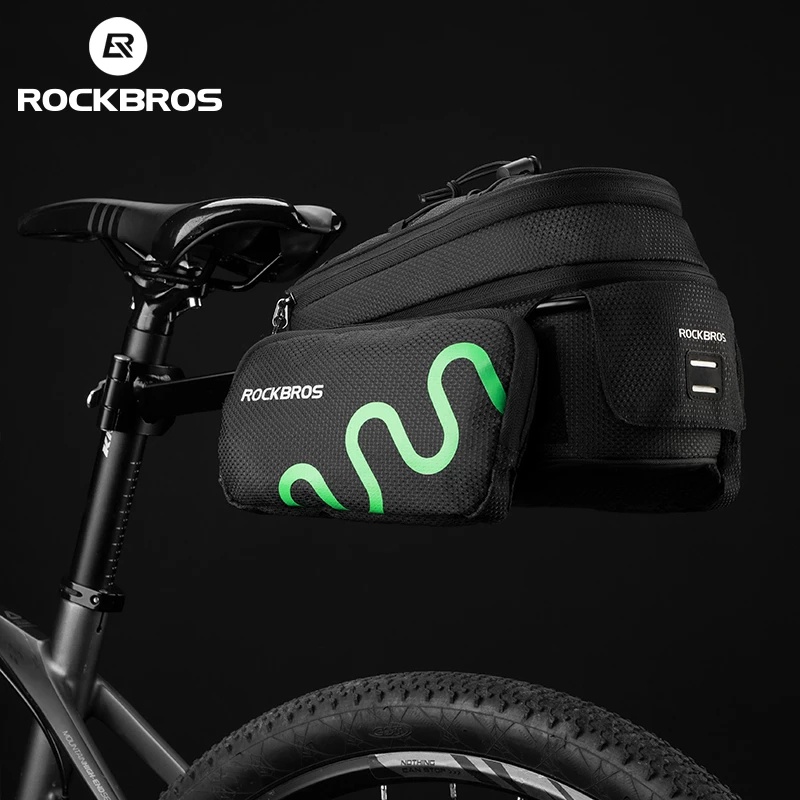 Rockbros Túi Đựng Đồ Dung Tích 6L Gắn Yên Sau Xe Đạp Tiện Dụng