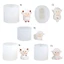 BTF Mini Khuôn Cừu Dễ Thương Bàn Trang Trí Khuôn Thạch Cao Dụng Cụ Làm Dễ Dàng Vệ Sinh
