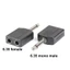 1 / 4 "Jack đực sang 6.35 6.5 Nữ RCA Bộ Chuyển Đổi Y Bộ Chia Đầu Nối Âm Thanh Mono Stereo Micro Adapter Tai Nghe VNK3