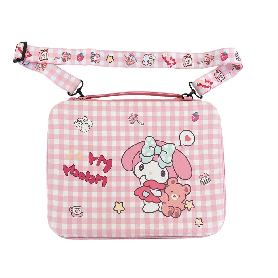 Túi Da PU Đựng Máy Tính Bảng Họa Tiết Melody Cinnamoroll Dễ Thương Chống Thấm Nước 11-13 "Kèm Dây Đeo Cổ Dành Cho Ipad