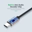OXXGGKAO 3 5mm Nam AUX Xe Stereo Jack Cáp USB Type-C Nam Cáp Sạc Cáp USB Adapter