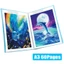 Thư mục Album ảnh TUYỆT VỜI, Sách lưu trữ tranh sắp xếp dữ liệu, Công cụ văn phòng phẩm bền bỉ 60 trang A3 / 8K Trình bày Danh mục đầu tư trường học Văn phòng