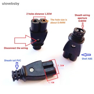 Phích Cắm Điện C8 35mm * 15mm AC 2.5A 250v 8 Chất Lượng Cao