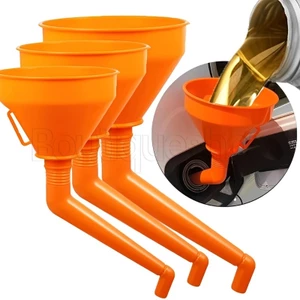 Phễu Nhựa 130 / 145 / 160mm Chống Văng Dầu Có Tay Cầm Dài Tiện Dụng