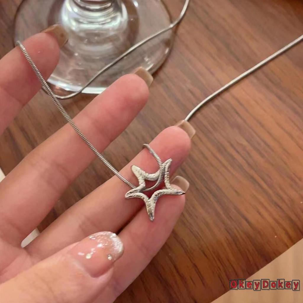 Vòng cổ Mặt Hình Sao Biển Đơn Giản Cho Nữ