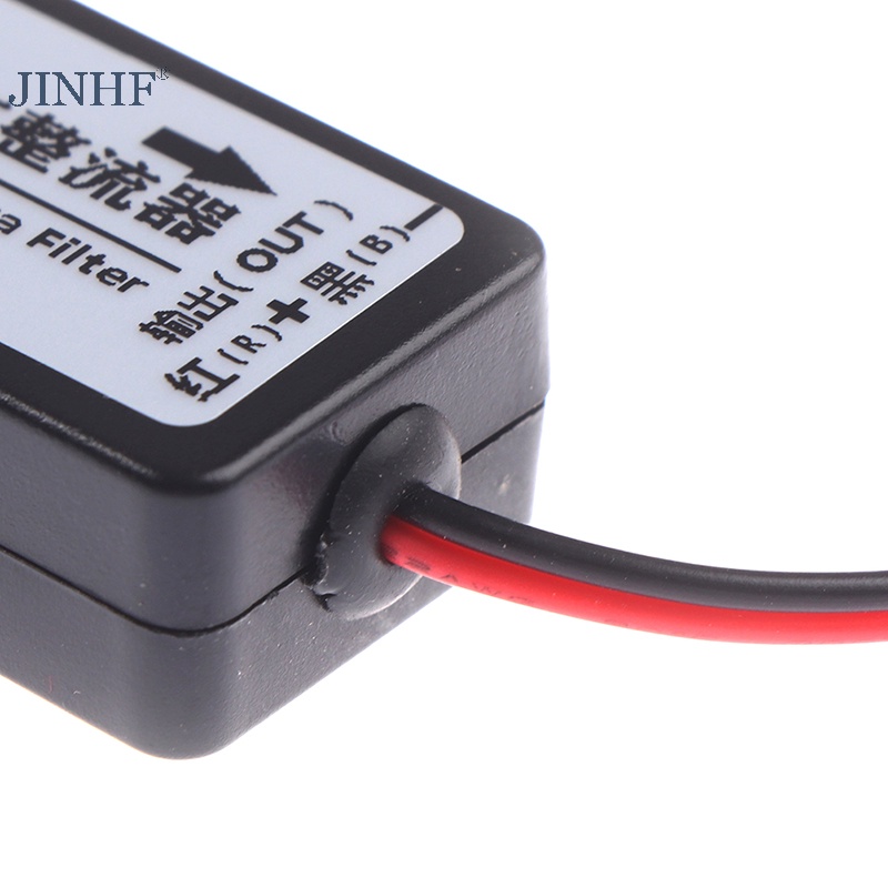 Bộ chỉnh lưu bộ lọc tụ điện rơle công suất JINHF 12V cho Camera dự phòng phía sau ô tô HOT