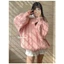 Áo sweater Dệt Kim Mềm Mại Dáng Rộng Cổ Chữ v Thời Trang Thu Đông Cho Nữ
