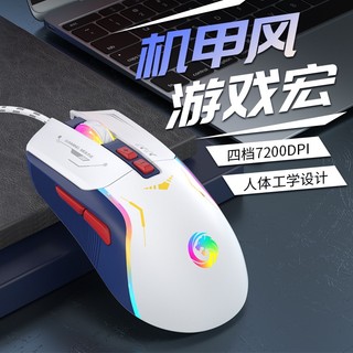 Chuột Chơi game Có Dây Phát Sáng Không Ồn Dùng Chơi game Cho Máy Tính Để Bàn Cho Bé [Lff0907]