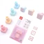 DARON Pinyin Checkerer Seal Stamp Kids Di Động Học Sinh Văn Phòng Phẩm Học Sinh Tiểu Học Bài Tập Ngôn Ngữ Tiểu Học