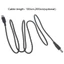 WU Type C USB C PD sang 12V 4 0x1 7mm 3 5x1 35mm 5 5x2 1mm Dây chuyển đổi cho máy ảnh