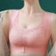 DARON Liền Mạch Đẩy Lên Áo Ngực Quần Lót Áo Nữ Quần Lót Thể Thao Màu Trơn Bướm Full Cup Không Vòng Thép Làm Đẹp Mặt Sau Miếng Lót Ngực Cho Bé Gái Camisoles Áo Ngực Đóng Trước