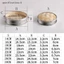 JUNYUE88US Máy Hấp Thực Phẩm Lồng Tre Chịu Nhiệt Bánh Bao Dim Sum Nhà Bếp Giá Hấp Bằng Thép Không Gỉ
