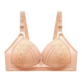 Áo Ngực Mỏng Không Gọng Cúp Lớn Thêu Họa Tiết luyoo34