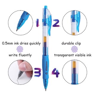 Bộ Bút Bi M & G Ngòi 0.5mm Thay Thế Tiện Dụng Cho Văn Phòng / Trường Học