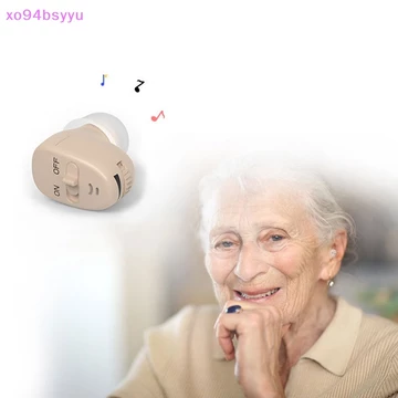 Xo94bsyyu Máy trợ thính vô hình Tần số rộng -Noise Máy trợ thính khiếm thính Open-Fit VN