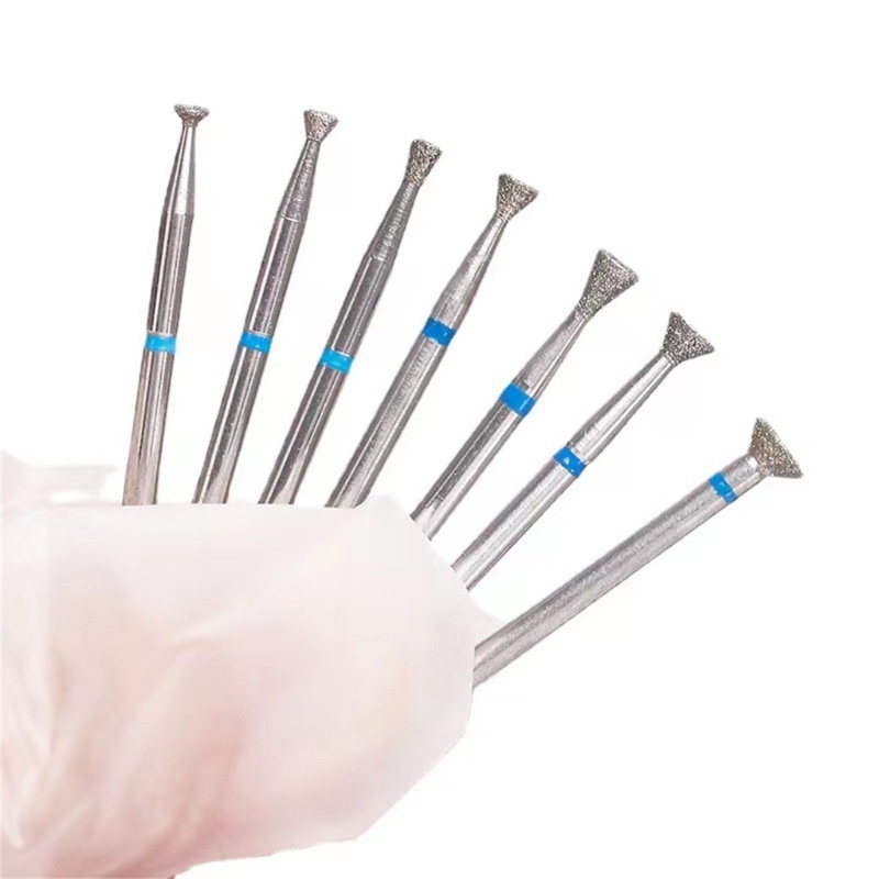 Richh Mũi Khoan Móng Tay Di Động Đính Kim Cương Giả Dùng Cho Máy Khoan Điện / Thiết Kế Móng Tay cuticle cl