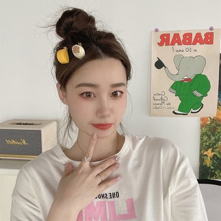 Kẹp Tóc Hình Bánh Bao Đồ Chơi Dễ Thương Phong Cách Nhật Bản