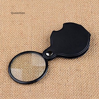 Queenten Pocket 5X50mm Gấp Trang Sức Kính lúp Kính Lúp Mắt Ống Kính QT