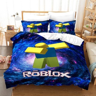 SQ2 Piggy Roblox 3in1 Bộ Chăn Ga Gối Chăn Ga Gối Nhà Phòng Ngủ Phù Hợp Với QS2