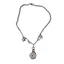 OXXGGKAO Thời Trang Vortex Ngôi Sao Mặt Dây Chuyền Vòng Cổ Tính Khí Xương Đòn Dây Xích Y2K Choker