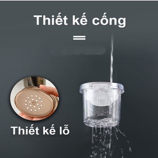 Cốc đánh răng, Cốc gấu dán tường đựng bàn chải đánh răng, cốc gấu nâu đựng kem đánh răng SUNNY DAY