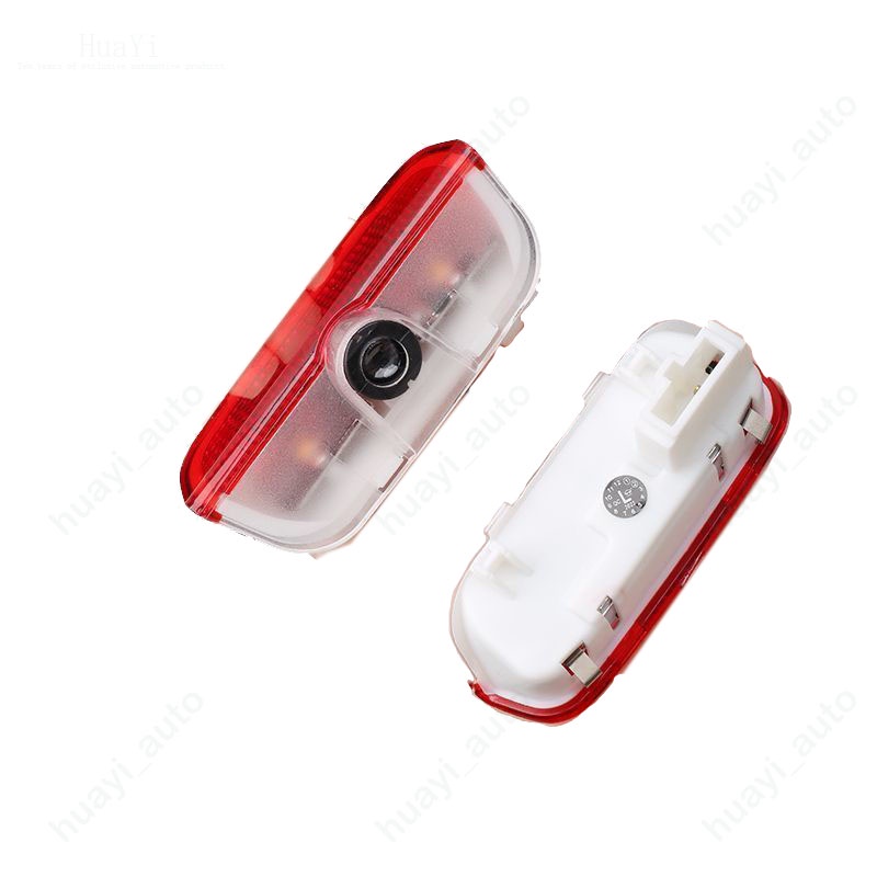 2 Đèn LED Chiếu Logo Gắn Cửa Xe Hơi Volkswagen Touareg Teramont CC Golf Sagitar New Passat Touran Tuguan