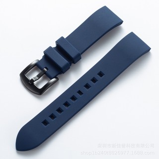 Dây Đeo Đồng Hồ Bằng Silicon Mềm Tháo Lắp Nhanh 18 / 19 / 20 / 21 / 22 / 24mm