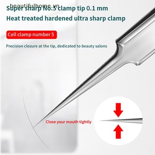 Nhíp Đầu Nhọn Loại Bỏ Mụn Đầu Đen / Mụn Trứng Cá Tiện Dụng