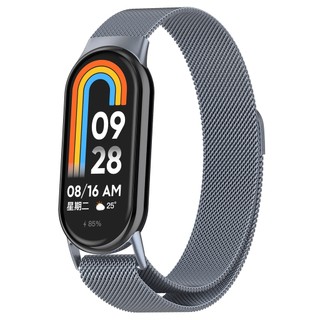 Dây đeo bằng thép không gỉ bằng kim loại cho Xiaomi Mi Band 10 / 9 / 8 miband 10